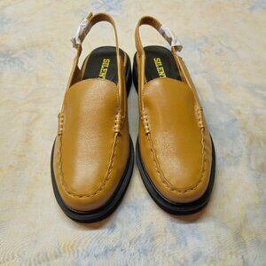 Silent D Tan loafer